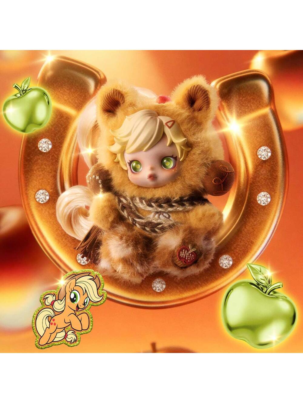Skullpanda My Little Pony Applejack Plush‎ Confirmed Blind Box Pop Mart Figure